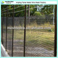 Road using security pvc coating chain link fence for AU standard